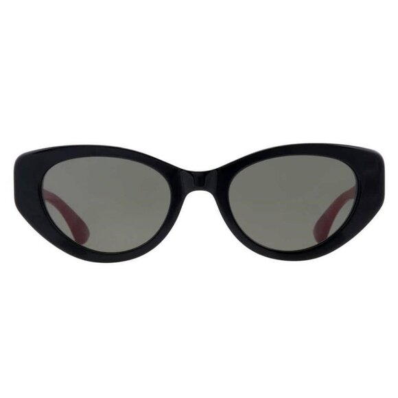 New Authentic Gucci Grey Cat Eye Ladies Sunglasses GG1862S 001 52 GG1862S 001 52 - Picture 1 of 5
